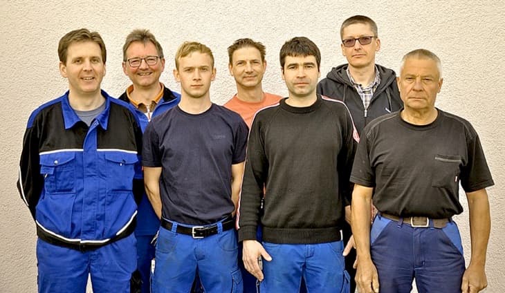 Teamfoto der Firma Kusebauch